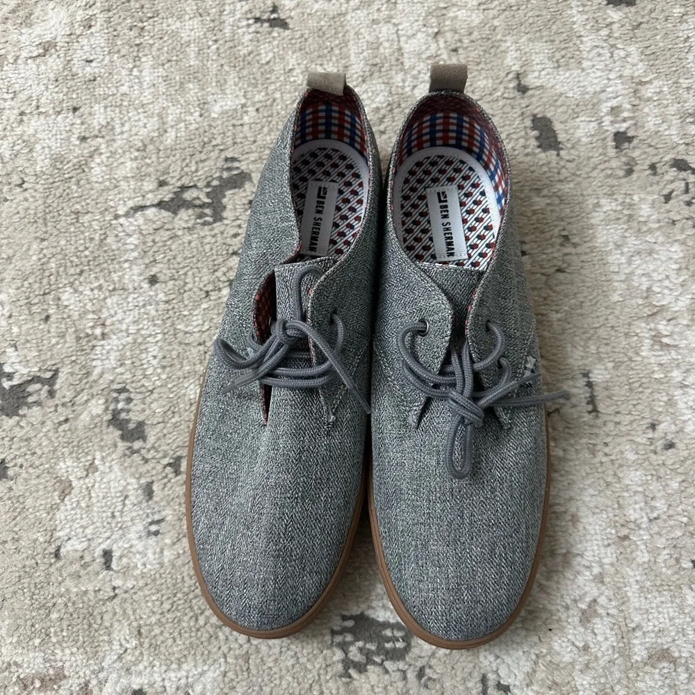 Ben Sherman Bristol Lace-Up Shoes | Grey | Men’s 12